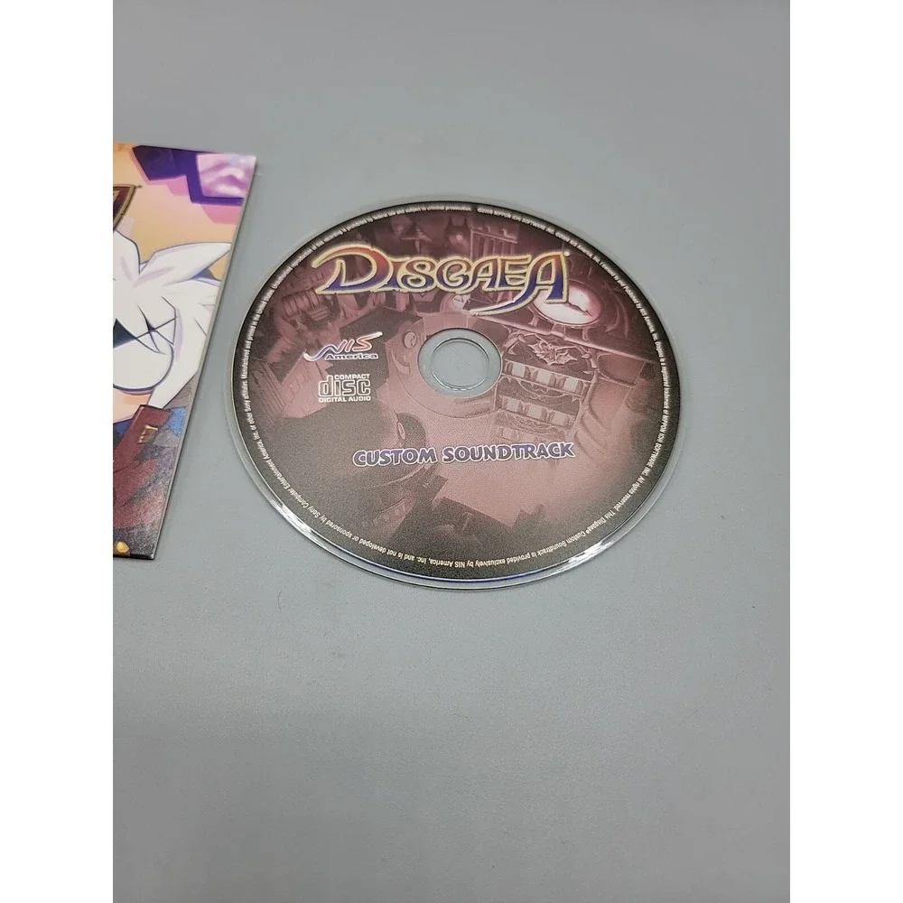 Disgaea Custom Soundtrack CD With‎ Cardboard Sleeve Compact Disc